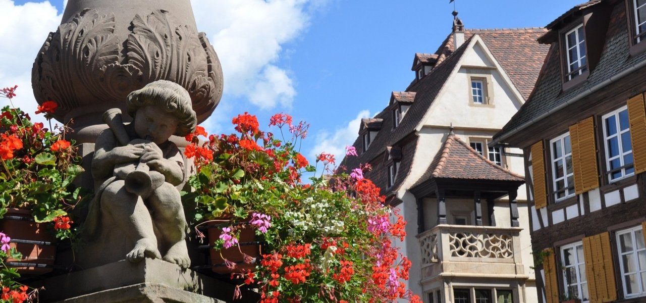 Obernai - The market square